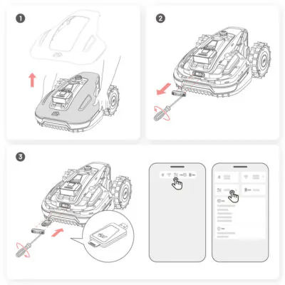 Mammotion YUKA mini 2 4G modul